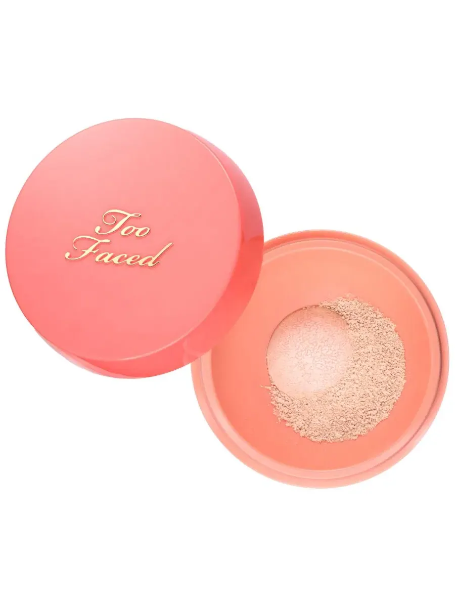 Пудра рассыпчатая для фиксации макияжа Peach Perfector Too Faced, Peach Whisper
