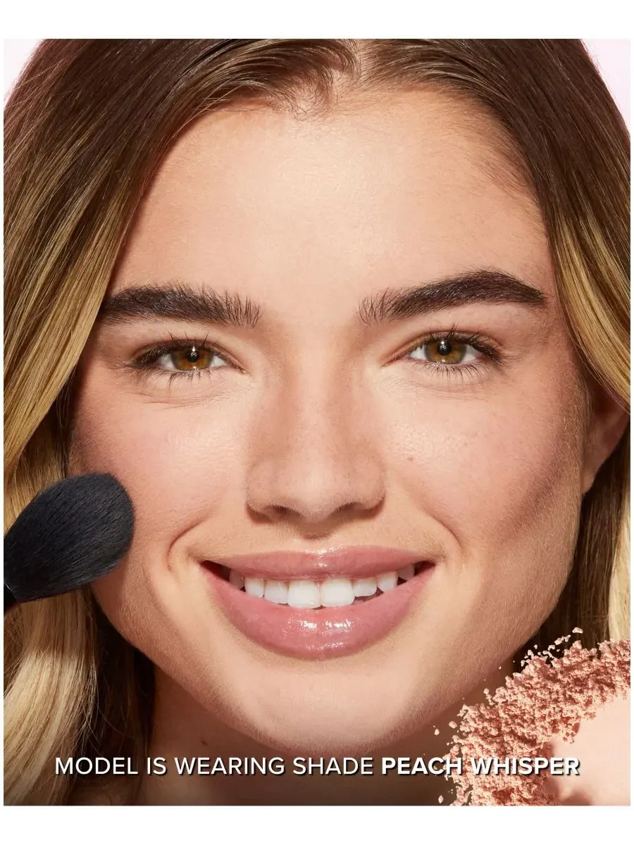 Пудра рассыпчатая для фиксации макияжа Peach Perfector Too Faced, Peach Whisper — изображение 6 из 8