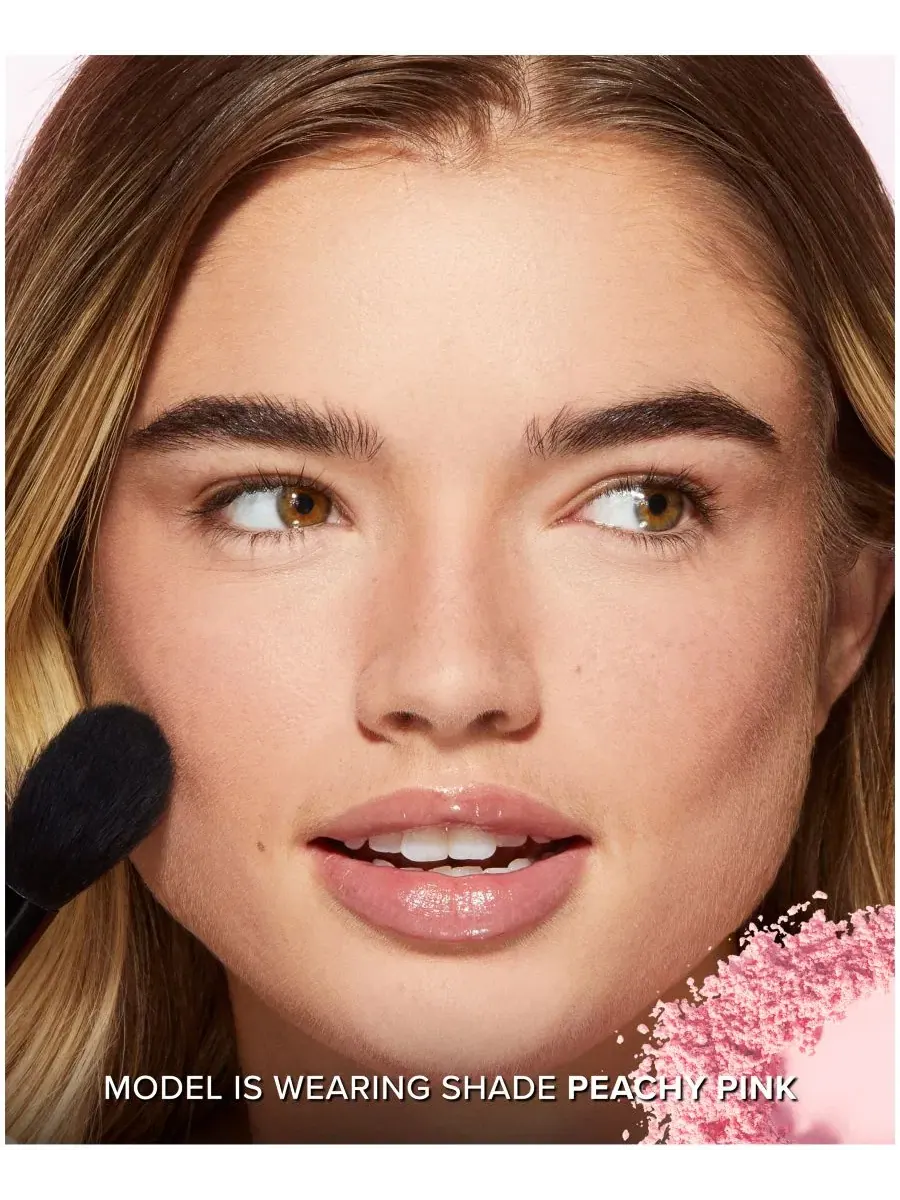 Пудра рассыпчатая для закрепления макияжа Peach Perfector Too Faced, 14 г — изображение 8 из 9