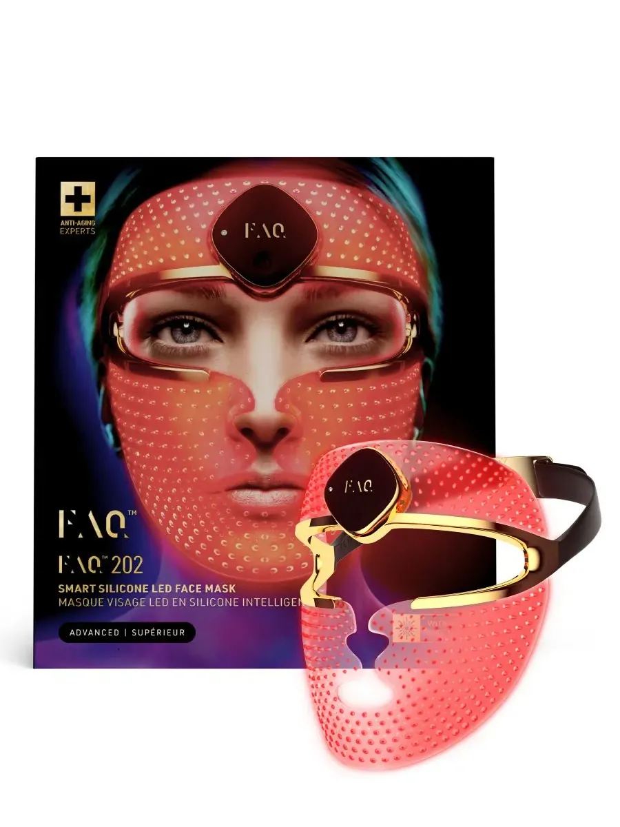 Маска для лица Foreo — FAQ 202 Беспроводная силиконовая со светодиодной подсветкой и ближним — изображение 2 из 4