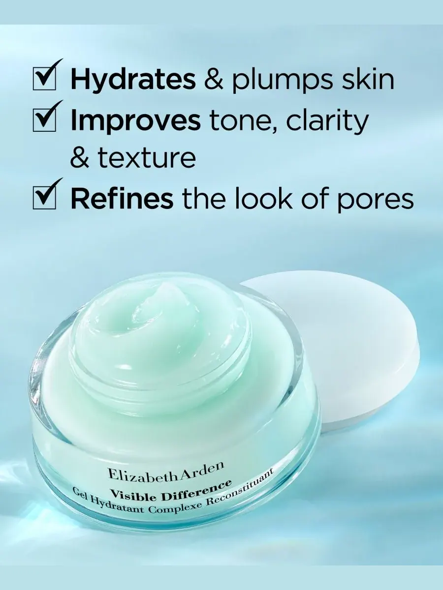 Крем для лица Elizabeth Arden — Восстанавливающий увлажняющий гель Visible Difference — изображение 7 из 10