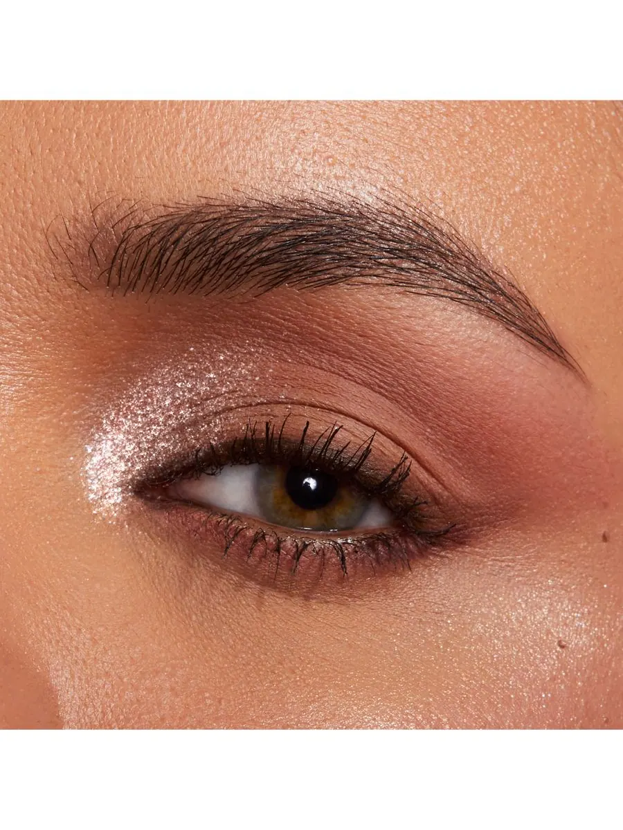 Блестящий мерцающий блеск для глаз и лица Disco Crush Too Faced, цвет fairy dust — изображение 8 из 10