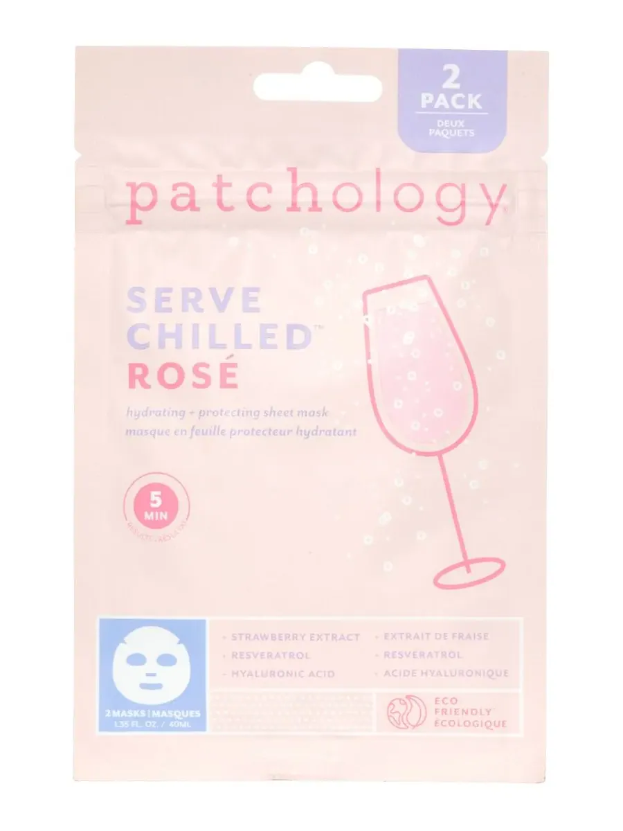 Сыворотка Patchology — Охлажденная увлажняющая и защитная для лица с ароматом розового вина — мульти