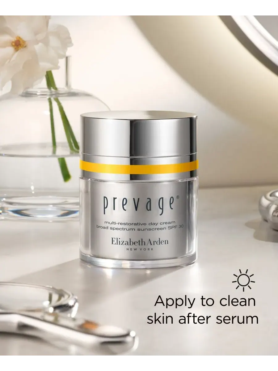 Крем для лица SPF ELIZABETH ARDEN Дневной восстанавливающий PREVAGE с широким спектром защиты от — изображение 2 из 10