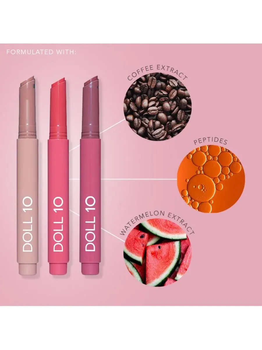 Пептидное средство для увеличения объема губ Doll 10, Juicy Cherry — изображение 2 из 5
