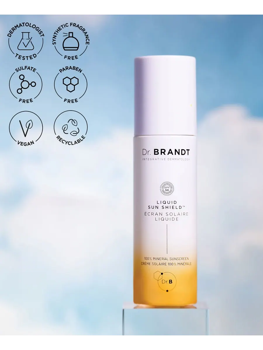 Жидкий солнцезащитный крем SPF 50, 1,7 унции Dr. Brandt, — изображение 5 из 5