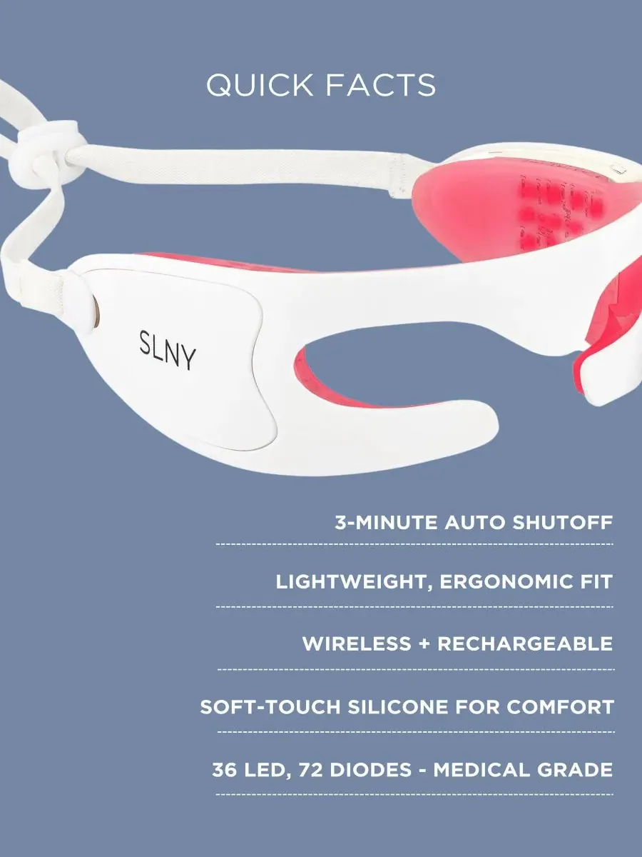 Прибор для ухода за кожей вокруг глаз Solaris Laboratories NY Eye Refresh Pro, с LED-терапией — изображение 3 из 8