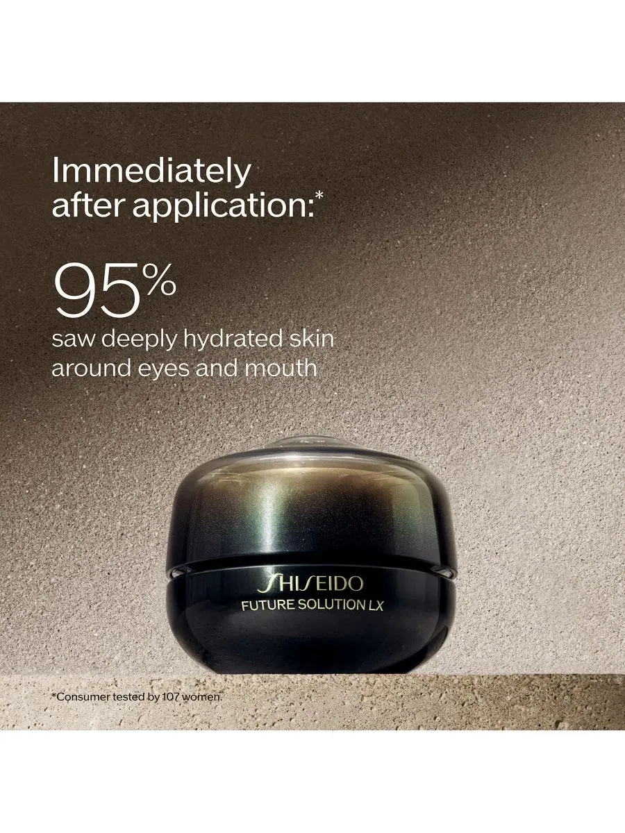 Shiseido Восстанавливающий крем для контура глаз и губ Future Solution LX, 0,6 унции — изображение 9 из 9