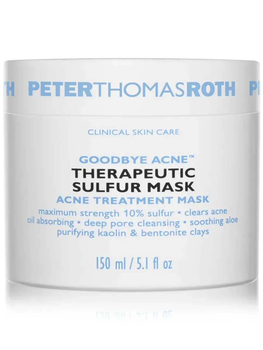 Маска для лица Peter Thomas Roth — Лечебная серная Goodbye Acne, 150 мл — мульти