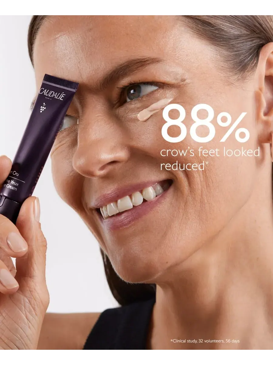 Caudalie Крем для глаз Premier Cru от мелких морщин, 0,5 унции — изображение 2 из 6