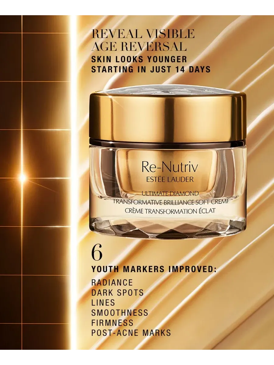 Крем для лица Estée Lauder Re-Nutriv Ultimate Diamond Brilliance увлажняющий, 28 г — изображение 6 из 8