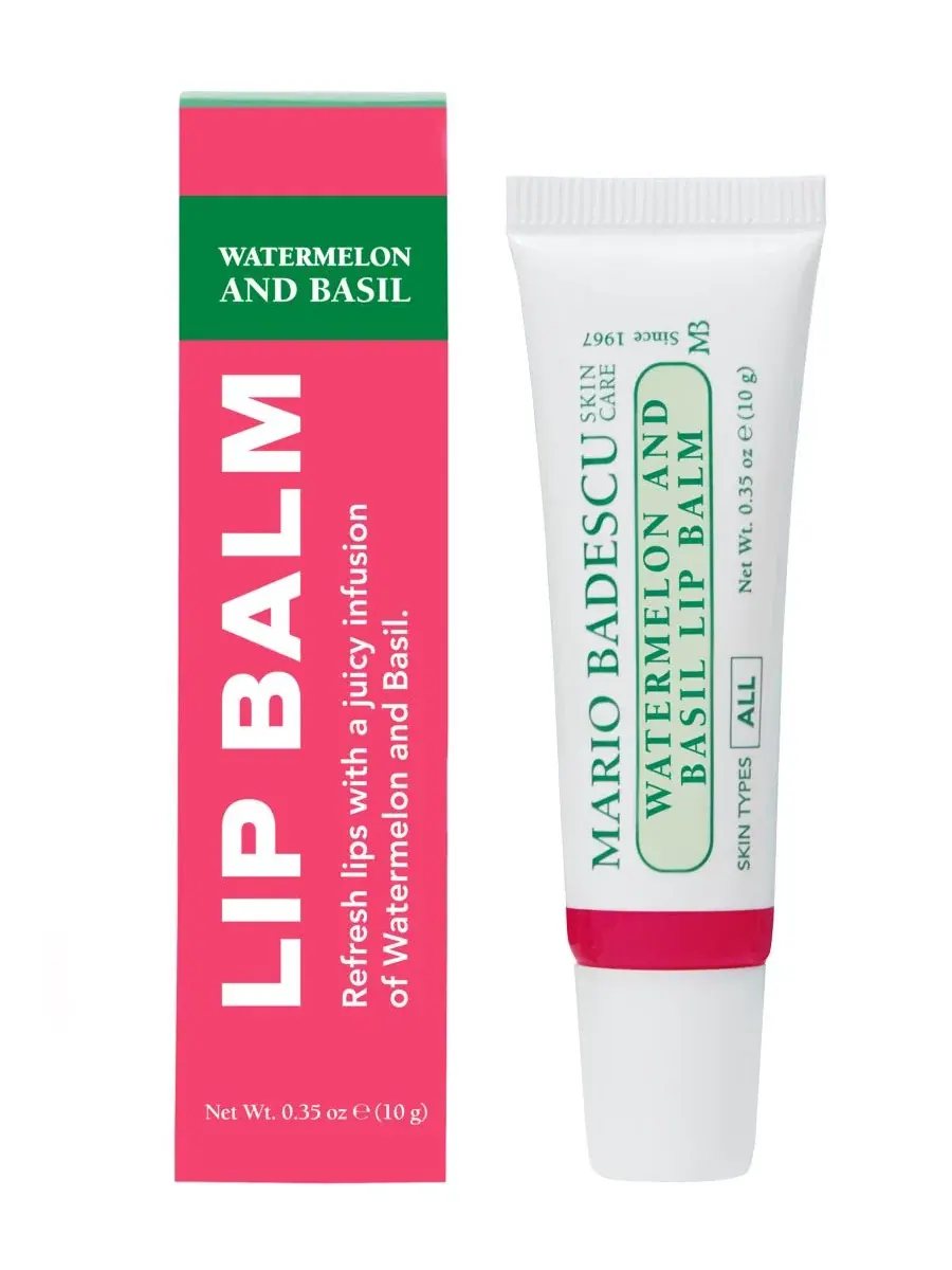 Бальзам для губ с ароматом арбуза и базилика, 10 г Mario Badescu — мульти