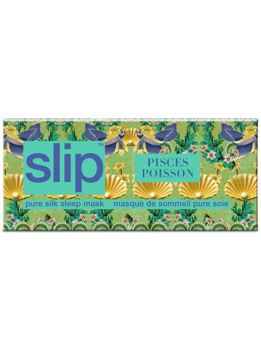 Маска для сна из шелка Зодиак Slip, Pisces — изображение 3 из 8