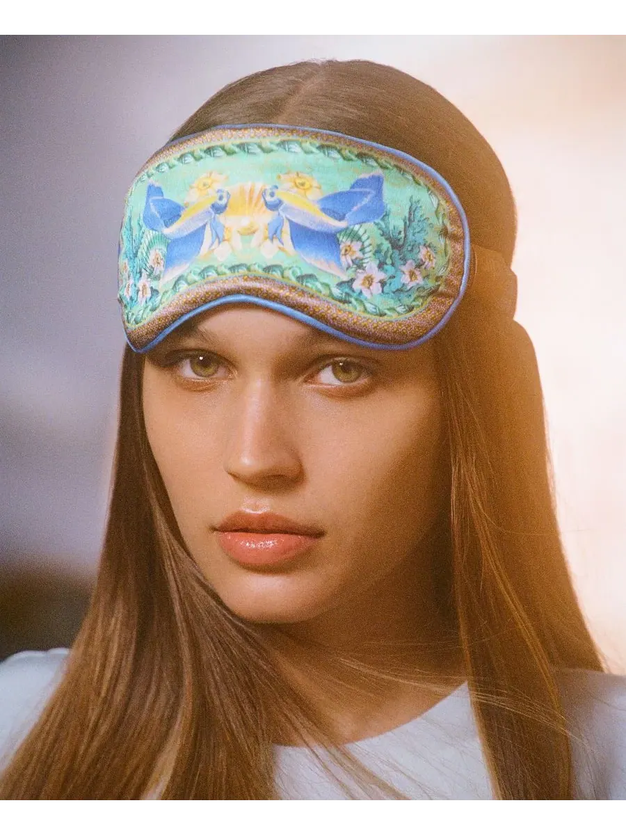 Маска для сна из шелка Зодиак Slip, Pisces — изображение 5 из 8