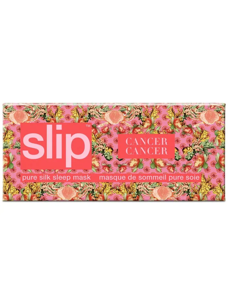 Шелковая маска для сна с зодиакальным принтом Slip, Cancer — изображение 5 из 8
