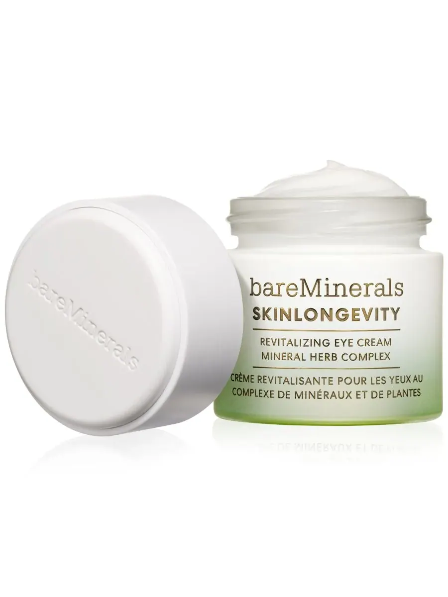 Восстанавливающий крем для глаз SKINLONGEVITY с ниацинамидом BareMinerals