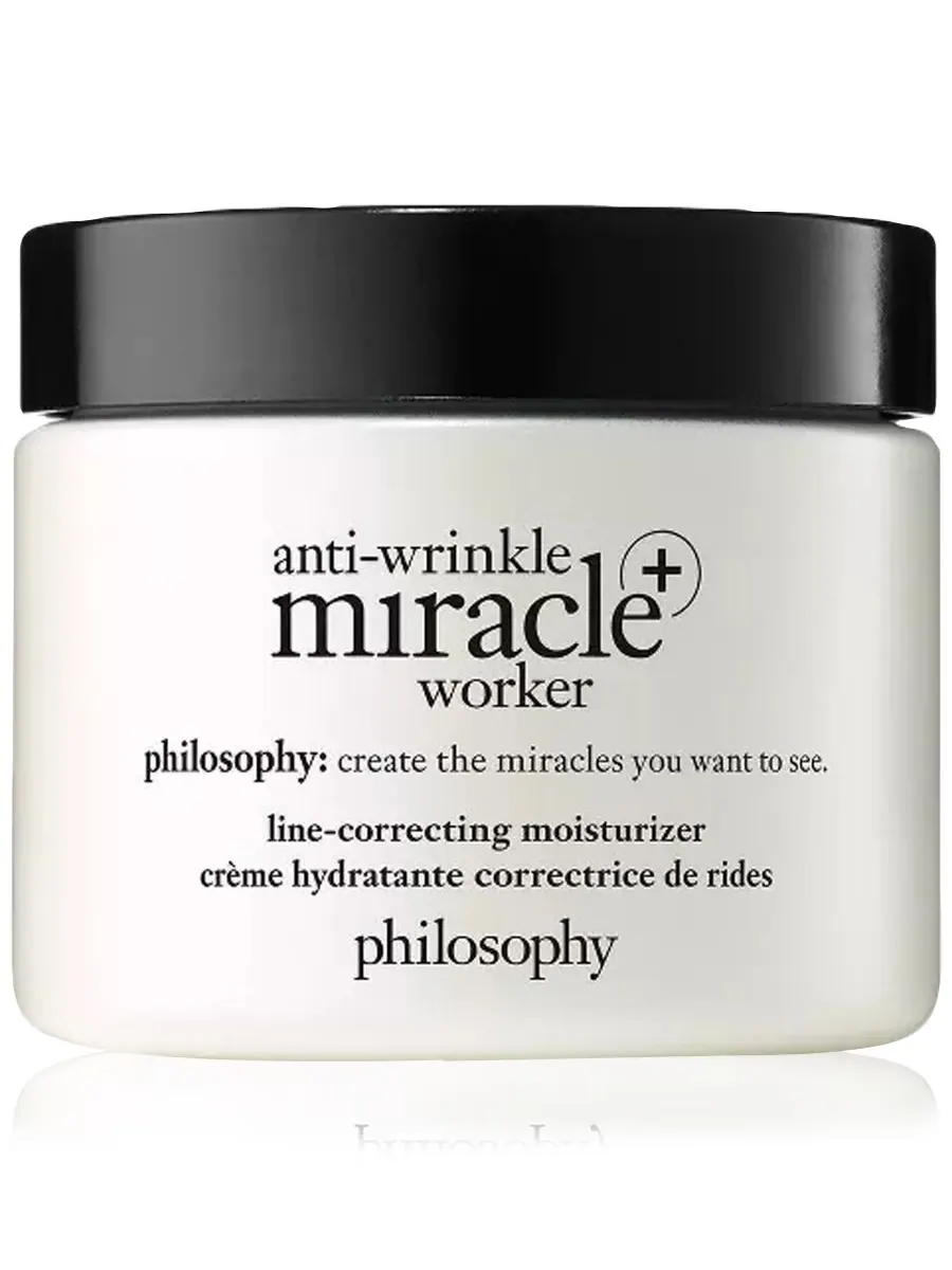 Крем для лица Philosophy — Увлажняющий Anti-Wrinkle Miracle Worker+ для коррекции морщин, 57 г — мульти