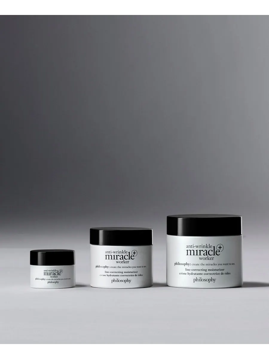Крем для лица Philosophy — Увлажняющий Anti-Wrinkle Miracle Worker+ для коррекции морщин, 57 г — изображение 5 из 6