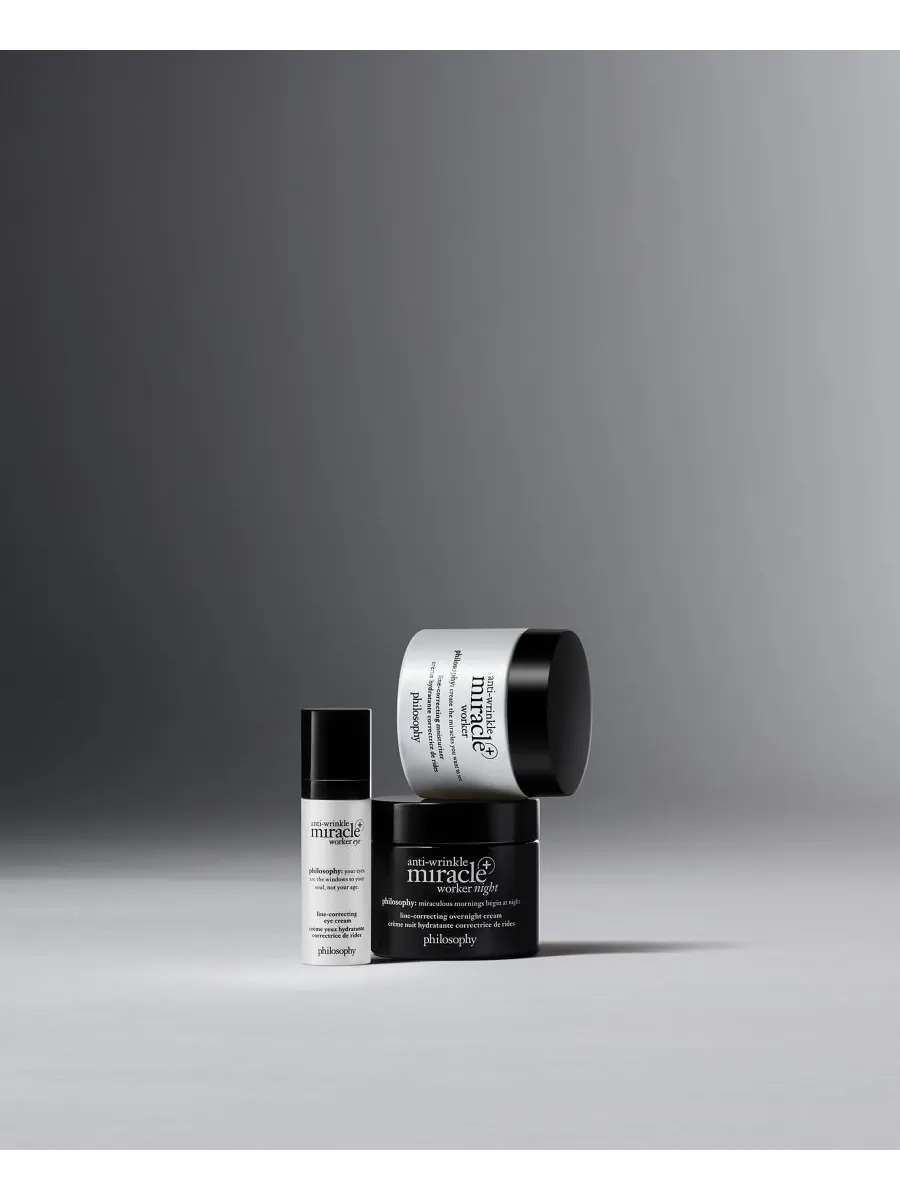 Крем для лица Philosophy — Увлажняющий Anti-Wrinkle Miracle Worker+ для коррекции морщин, 57 г — изображение 6 из 6