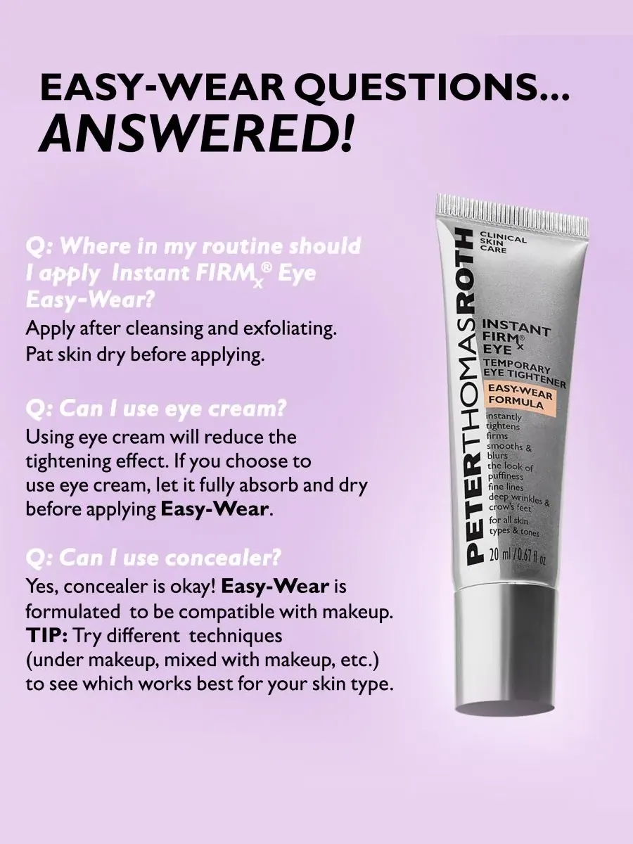 Peter Thomas Roth Временный крем для глаз Instant FIRMx Eye Temporary Eye Tightener, формула для — изображение 9 из 10