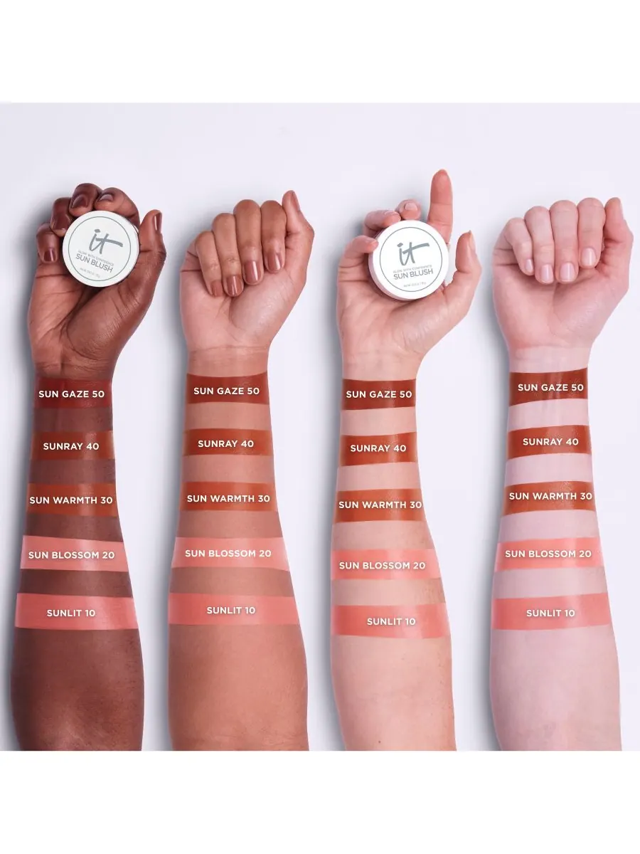 Солнцезащитные румяна Glow With Confidence IT Cosmetics — изображение 5 из 10