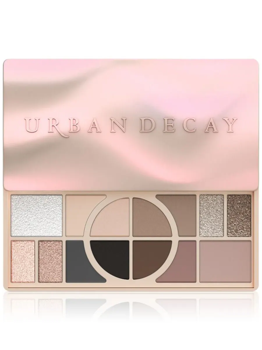 Палитра теней для глаз и лица холодного оттенка Naked Shaped Urban Decay