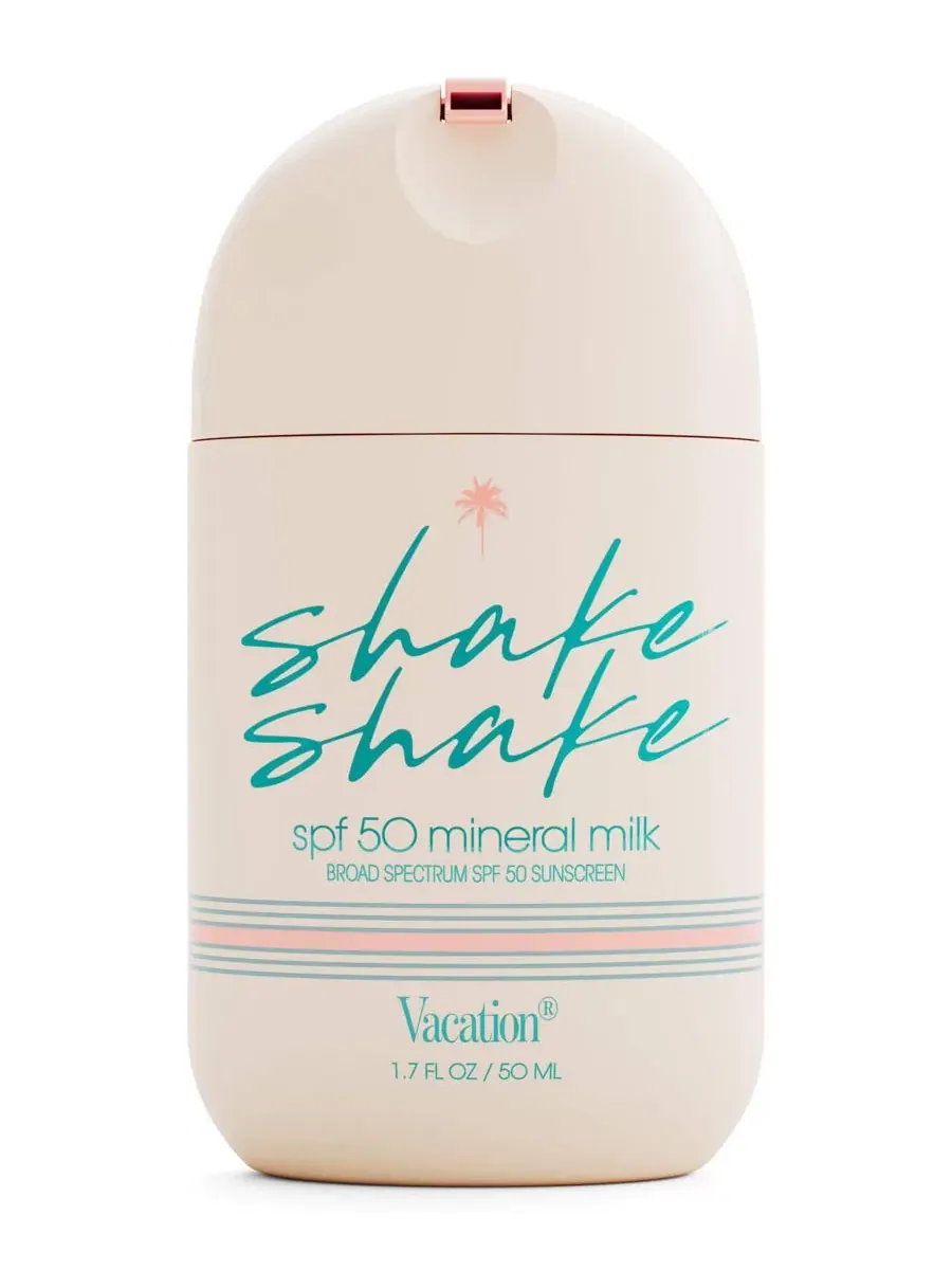 Солнцезащитный лосьон Mineral Milk Shake Shake SPF 50, 50 мл Vacation — мульти