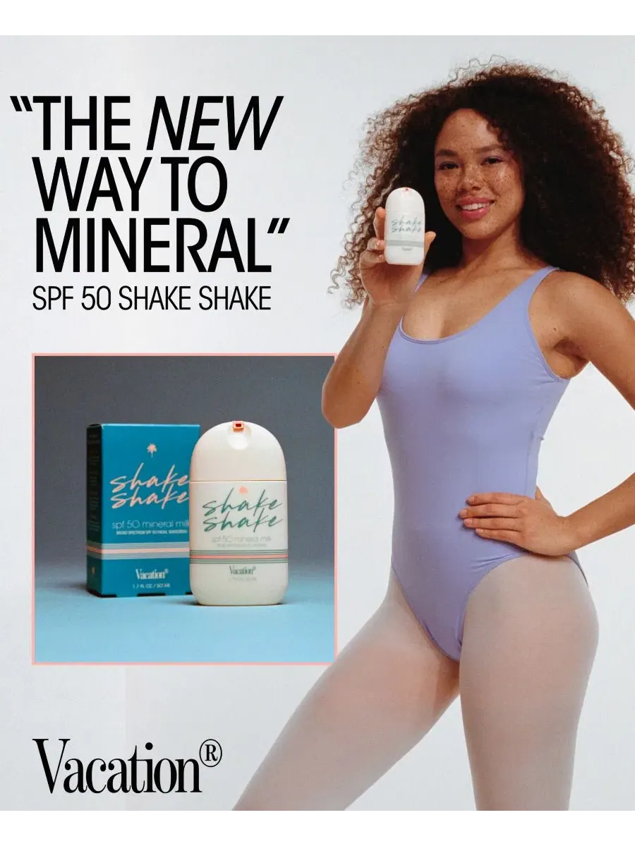Солнцезащитный лосьон Mineral Milk Shake Shake SPF 50, 50 мл Vacation — изображение 4 из 10