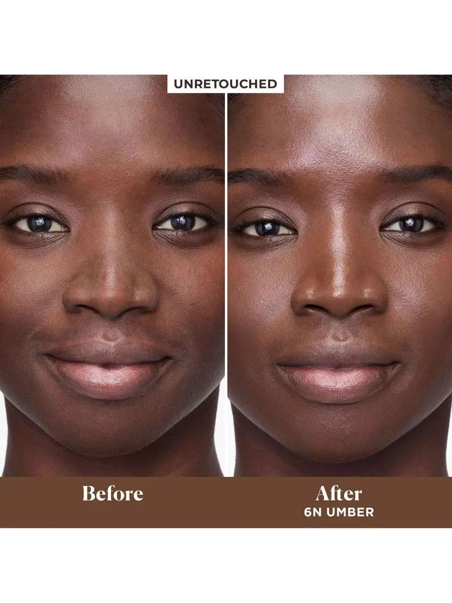 Крем для лица SPF LAURA MERCIER Тонирующий увлажняющий с эффектом сияния, 6N Umber- Deep With — изображение 2 из 10