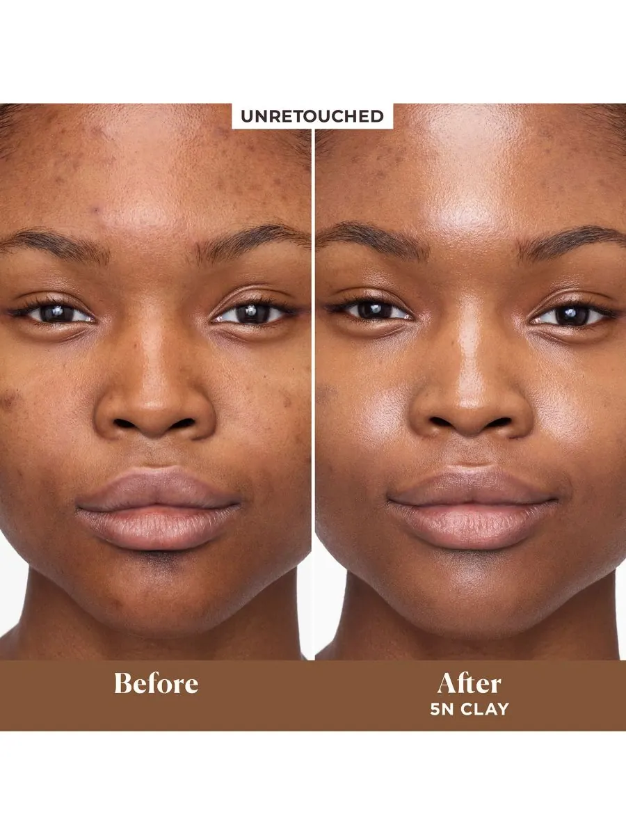 Крем для лица SPF LAURA MERCIER Тонирующий увлажняющий с эффектом сияния, цвет 5n clay- medium deep — изображение 2 из 10