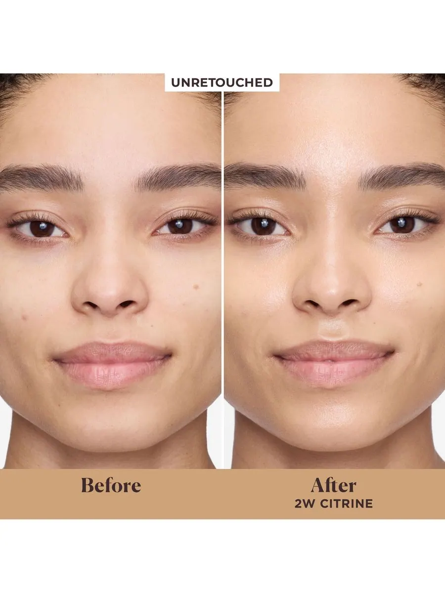 Крем для лица SPF LAURA MERCIER Тонирующий увлажняющий с эффектом сияния, цвет 2w citrine- light — изображение 2 из 10