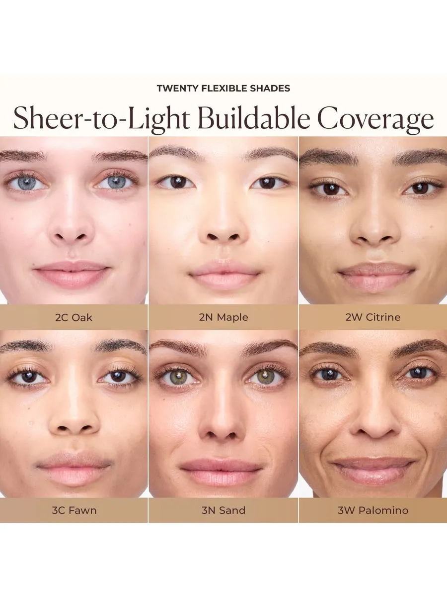 Крем для лица SPF LAURA MERCIER Тонирующий увлажняющий с эффектом сияния, цвет 2w citrine- light — изображение 3 из 10