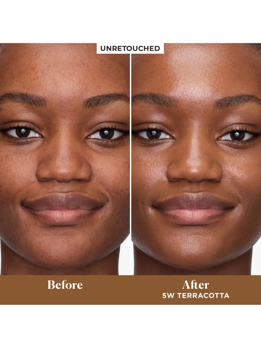 Крем для лица SPF LAURA MERCIER Тонирующий увлажняющий с эффектом сияния, цвет 5w terracotta — изображение 2 из 10