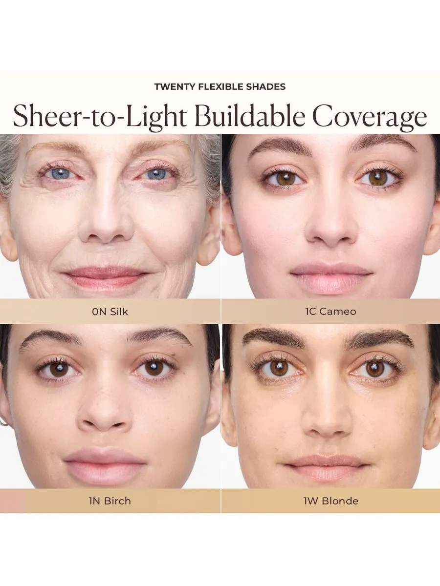 Крем для лица SPF LAURA MERCIER Тонирующий увлажняющий с эффектом сияния, цвет 1c cameo- fair with — изображение 8 из 10