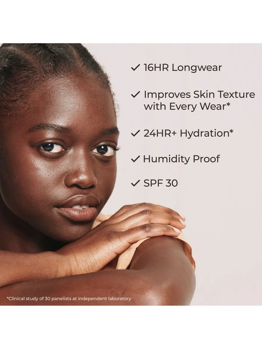 Крем для лица SPF LAURA MERCIER Тонирующий увлажняющий с эффектом сияния, цвет 4n teak- medium with — изображение 4 из 10