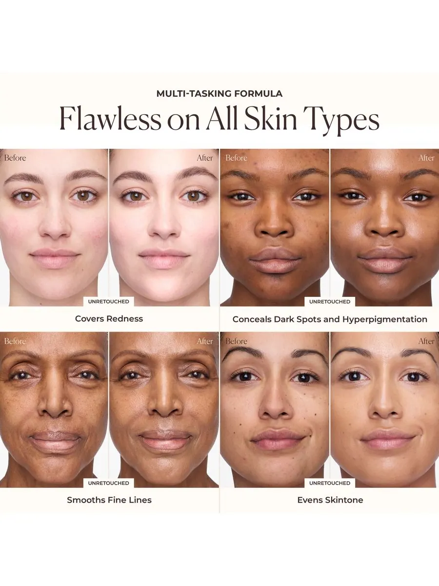 Крем для лица SPF LAURA MERCIER Тонирующий увлажняющий с эффектом сияния, цвет 4n teak- medium with — изображение 9 из 10