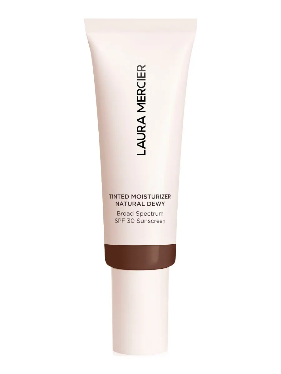 Крем для лица SPF LAURA MERCIER Тонирующий увлажняющий с эффектом сияния, цвет 7n mahogany- rich — изображение 1 из 10