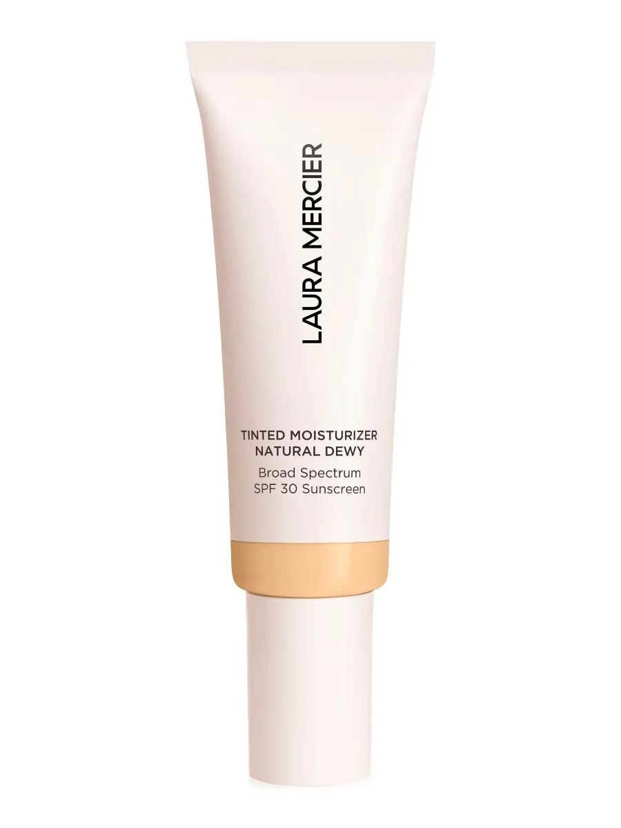 Крем для лица SPF LAURA MERCIER Тонирующий увлажняющий с эффектом сияния, цвет 1w blonde- fair with