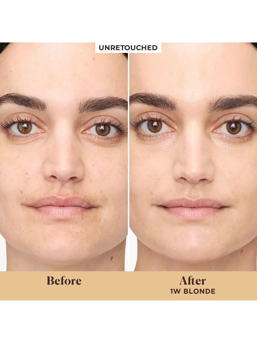Крем для лица SPF LAURA MERCIER Тонирующий увлажняющий с эффектом сияния, цвет 1w blonde- fair with — изображение 2 из 10