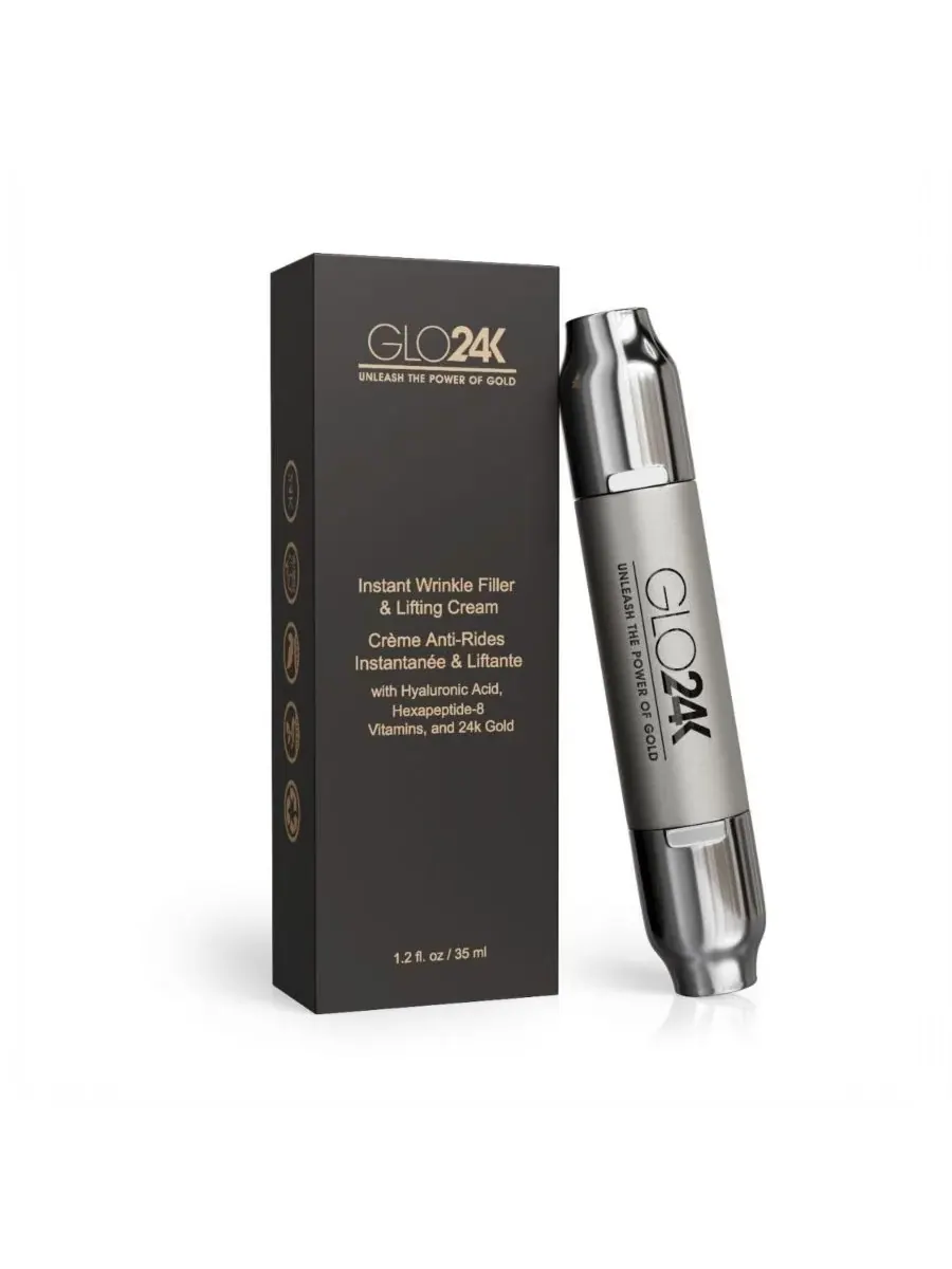 Крем для лица Glo24K — Для мгновенного заполнения морщин и подтяжки кожи, 35 мл — изображение 2 из 2