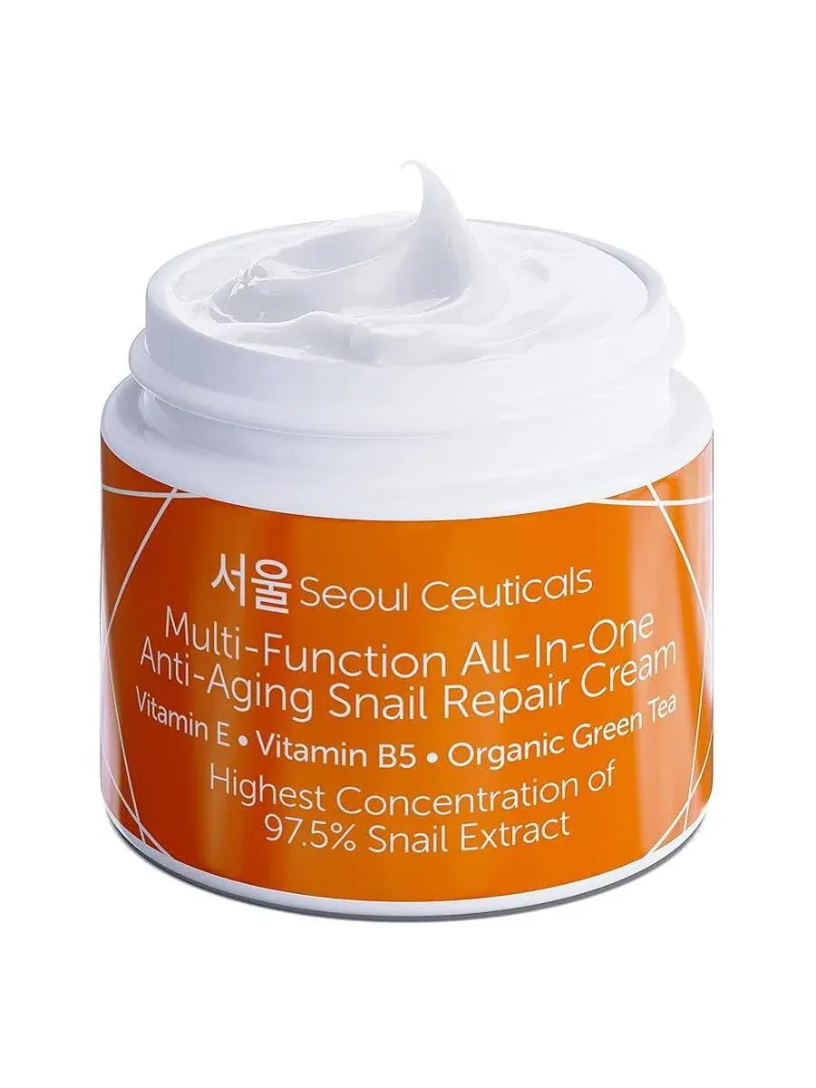 Крем для лица Seoul Ceuticals — Корейский для восстановления кожи с экстрактом улиточной слизи (K