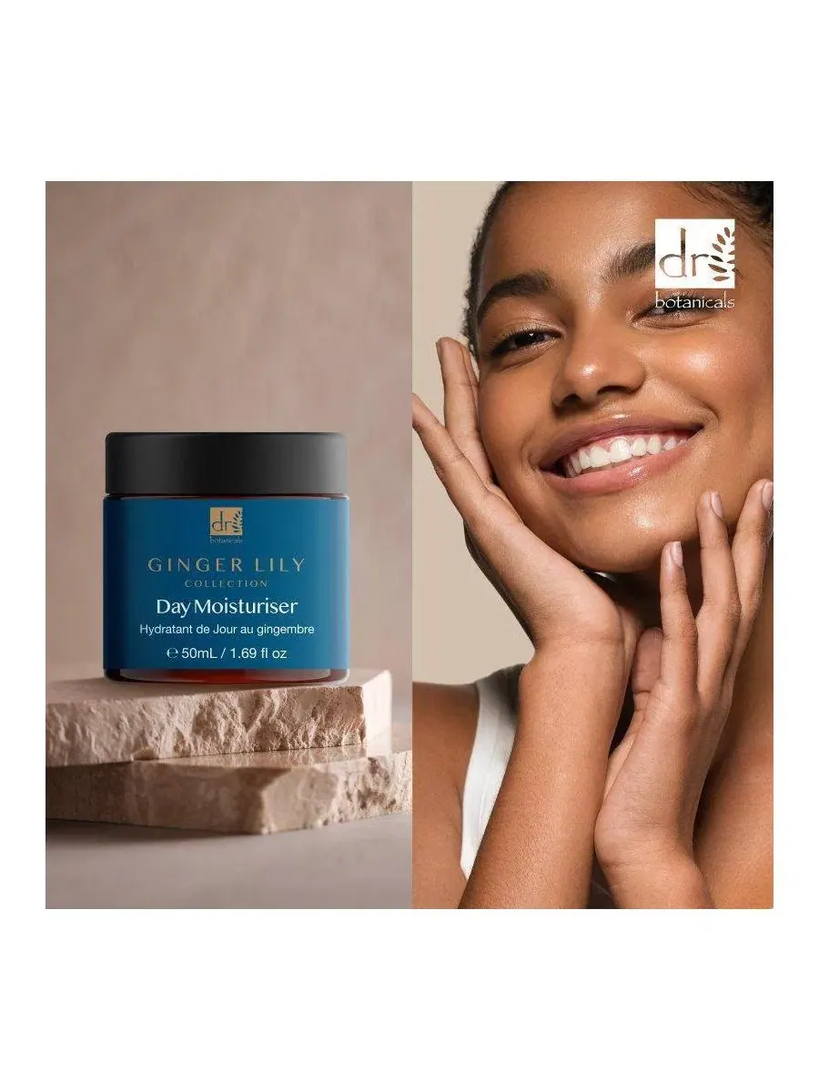 Дневной увлажняющий крем для лица Gingerlily, 50 мл Dr. Botanicals — изображение 3 из 6