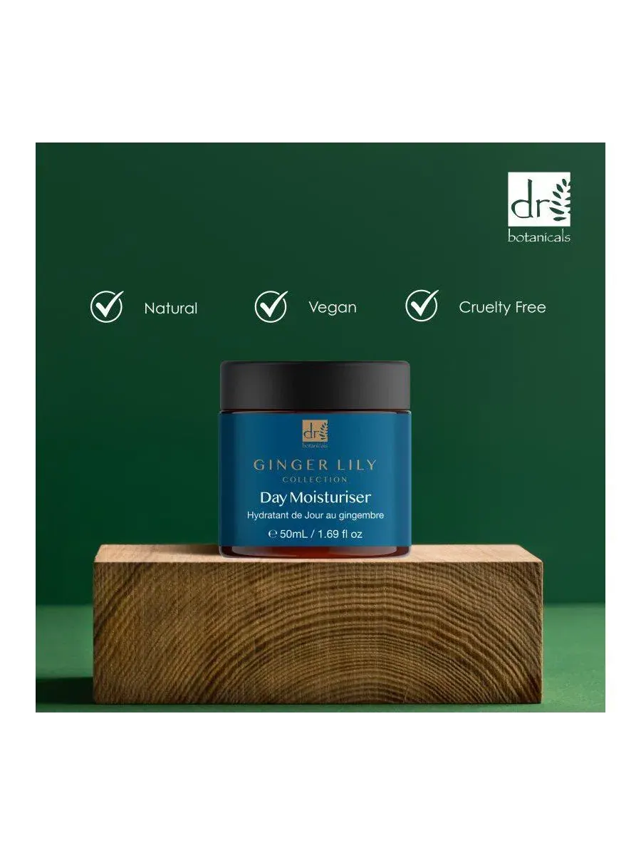 Дневной увлажняющий крем для лица Gingerlily, 50 мл Dr. Botanicals — изображение 4 из 6