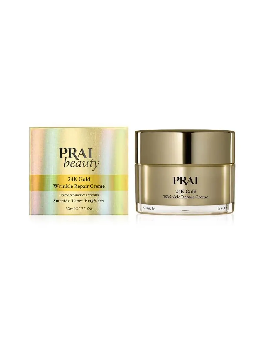 Крем для лица Prai Beauty — Для разглаживания морщин с -каратным золотом, 50 мл — изображение 2 из 2