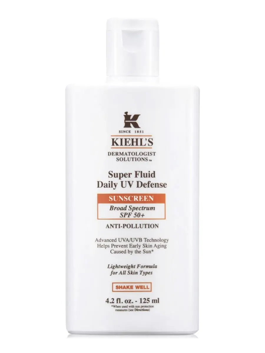 Солнцезащитный флюид для лица SPF 50+ Super Fluid Daily UV Defense Kiehl's Since 1851 — мульти