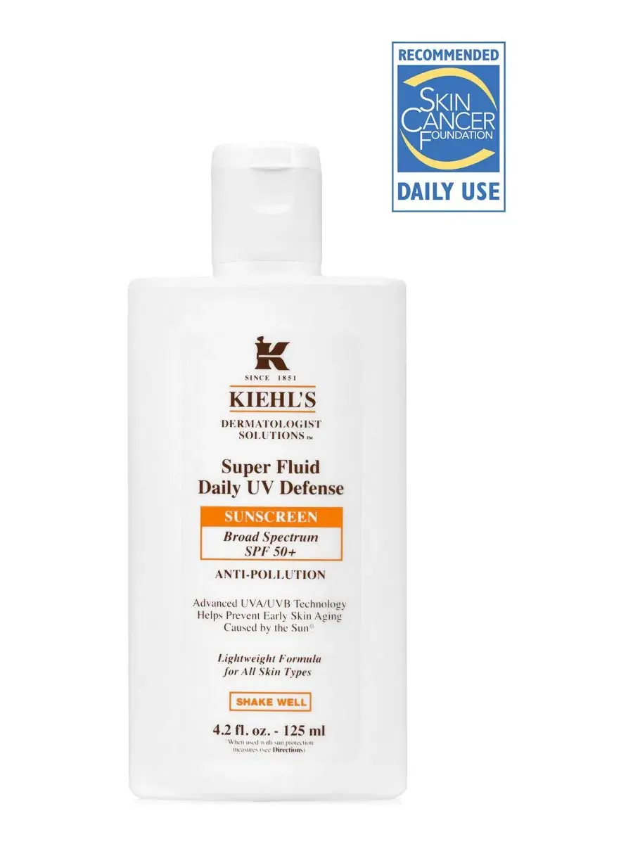 Солнцезащитный флюид для лица SPF 50+ Super Fluid Daily UV Defense Kiehl's Since 1851 — изображение 2 из 8