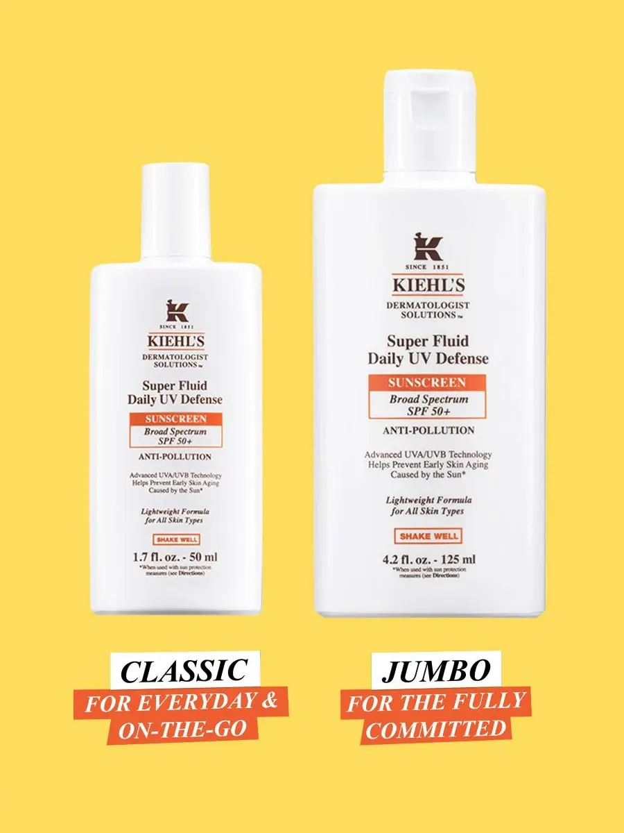Солнцезащитный флюид для лица SPF 50+ Super Fluid Daily UV Defense Kiehl's Since 1851 — изображение 6 из 8