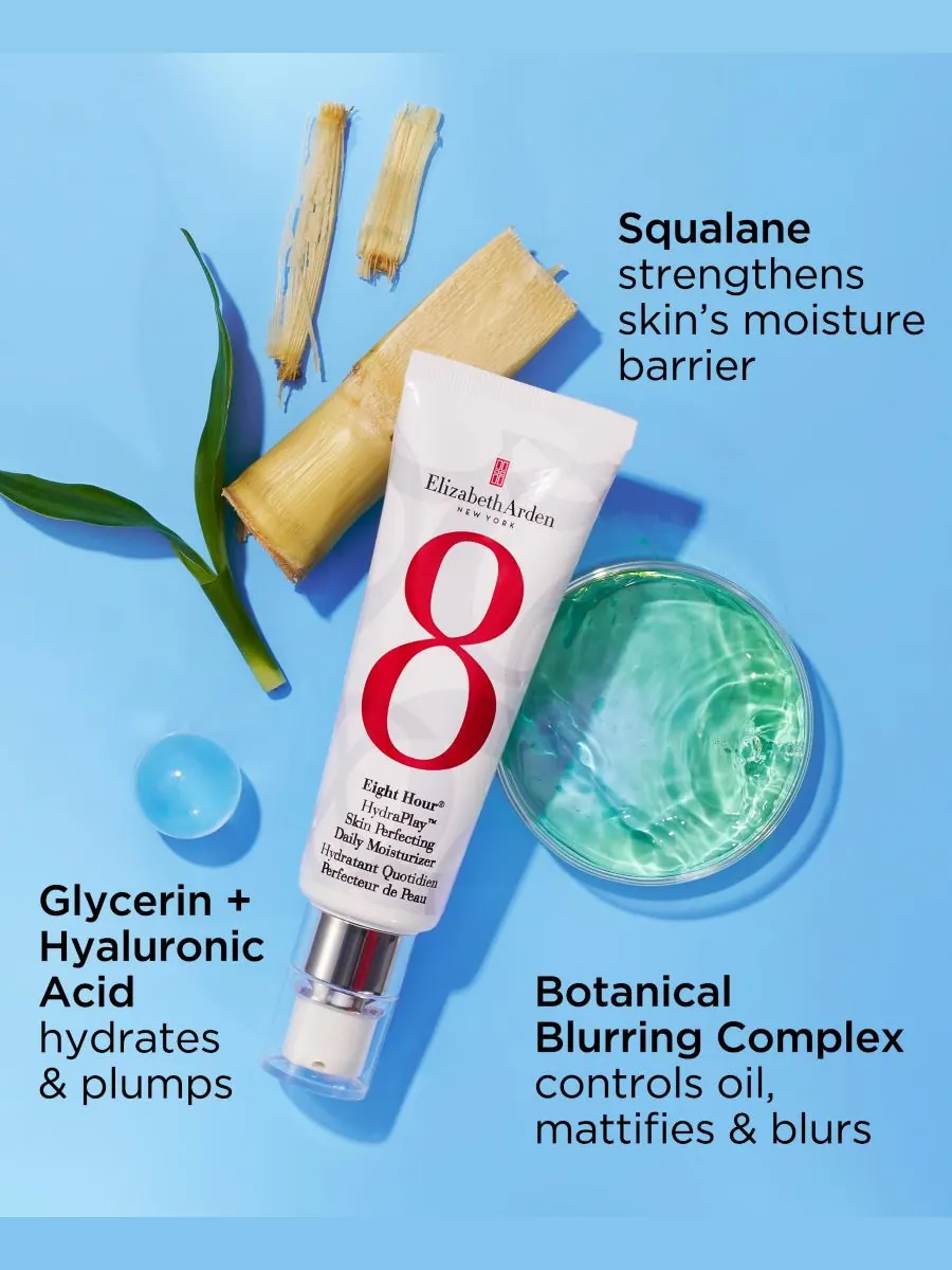 Крем для лица Elizabeth Arden — Увлажняющий Eight Hour HydraPlay Skin Perfecting Daily Moisturizer — изображение 4 из 8