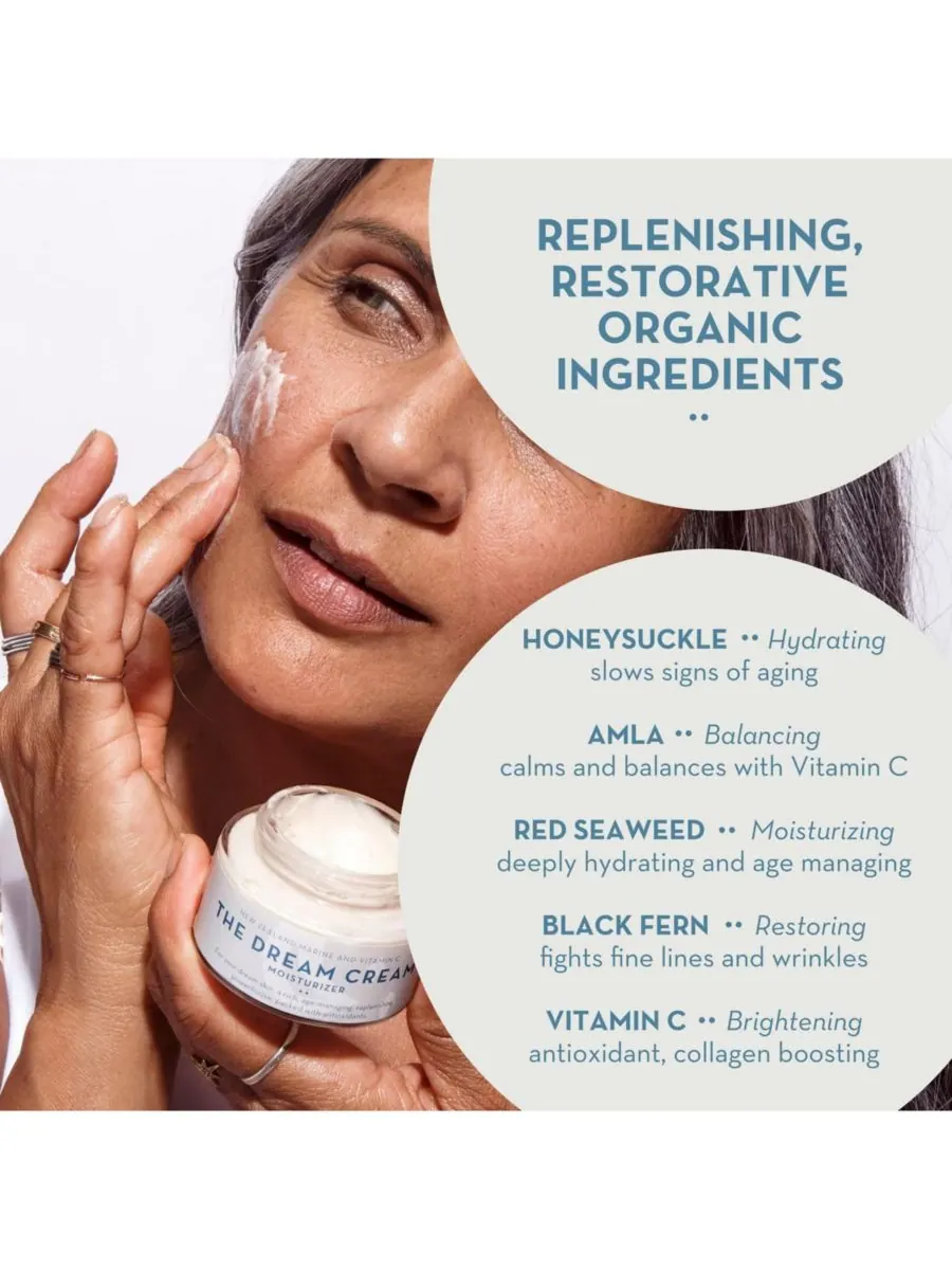 Крем для лица The Organic Skin Co. — Увлажняющий Dream Cream с морскими компонентами и витамином С — изображение 5 из 7
