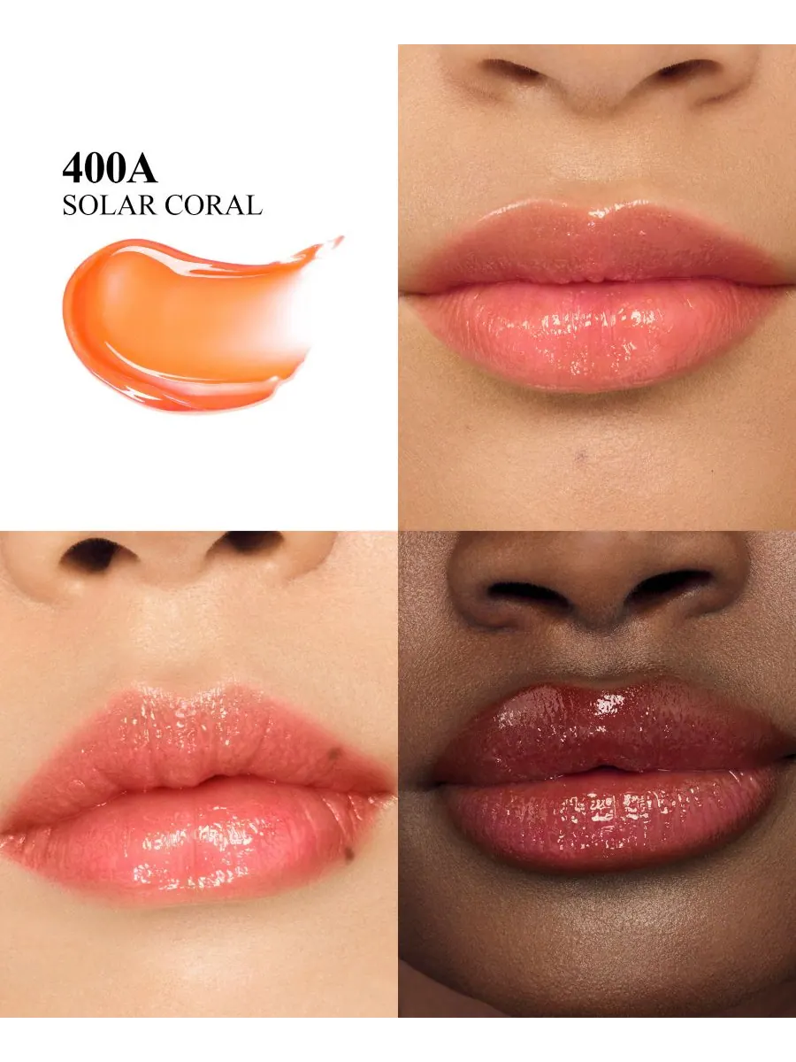 Увлажняющий бальзам для губ Spike Valentino Hydrating Disco Lip Balm, цвет 400A Solar Coral — изображение 2 из 3